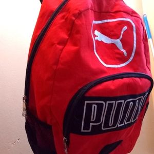 Large REd PUMA Bookbag